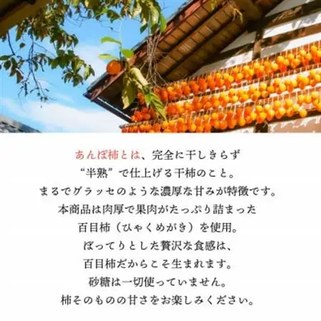 【2026年11月より発送】特選 山梨県産 あんぽ柿 「蜜まる」 6個入【1717564】