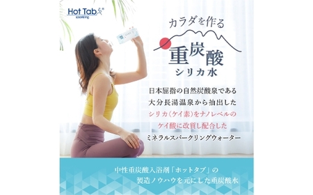 【3ヶ月定期便】「 ケイ素 （ シリカ ）」配合！ 重炭酸シリカ水 500ml×24本入 計72本