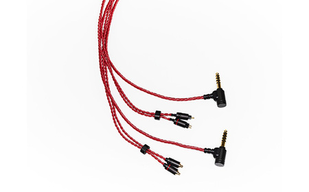 【玉村町ふるさと納税限定】TAMAMURA (5極4.4mm L型 to MMCX) イヤフォンリケーブル【ブリスオーディオ】