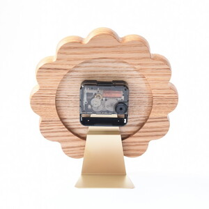 【YARN】タルトの置き時計L clock | 時計 置き時計 雑貨 日用品 インテリア 家具 リビング キッチン 寝室 かわいい おしゃれ シンプル 工芸品 送料無料 岐阜県 瑞穂市※離島への配送不可