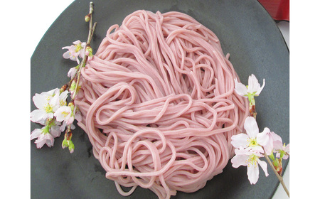期間限定 出石そば 桜香る 桜そば 半なま つゆ付き 8人前（2セット） 田中屋食品 受賞歴多数 国内製造 蕎麦 ソバ 麺類 伝統 但馬 豊岡 【桜の爽やかな香りが口いっぱいに広がります。】 ST-067