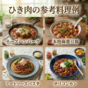 岩手で育てたフランス赤鶏 鶏むね ひき肉 500g 1袋