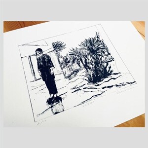 『VISION』KPM-003(版画作品) フレーム付き【1604745】