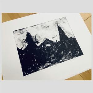 『VISION』KPM-001(版画作品) フレーム付き【1604747】