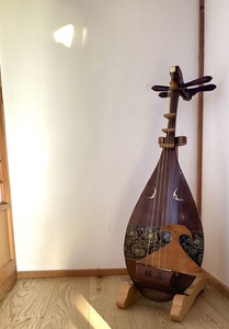 鳳凰三山、甲斐駒ヶ岳を間近に臨む古民家で、伝統の「薩摩琵琶」体験教室｜北杜市明野町小笠原地区 [h202] 