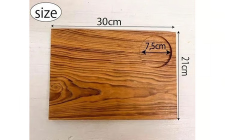 チーク材　ワンプレートトレイ（長方形タイプＬサイズ）３０cm 山梨県 甲斐市 BV-69
