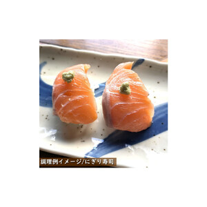 薬剤未使用で安心　国産とっとり琴浦グランサーモン刺身用500g いくら付 訳あり 小分け個包装で便利