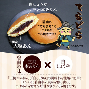 【人気どら焼き2種 5個入】和三盆 蒸しどら（プレーン）× 3 どら焼き(てらどら）×2 餡 ふわふわ しっとり食感 あいちの匠 ものづくりマイスター 優秀和菓子職 愛知県優秀技能者表彰受賞 H181-008