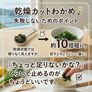 乾燥カットわかめ 7袋(15g×7袋)