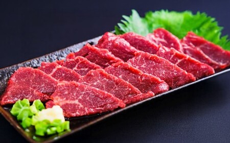 馬刺し赤身 約50g×4パック 計約200g 熊本直送 たれ 生姜付き