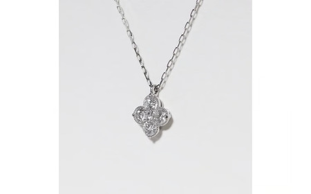 プラチナ 0.50ct フラワーダイヤモンドペンダント 山梨県 甲斐市 BQ-179