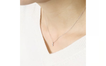 プラチナ 0.15ct 2石ダイヤモンドペンダント 山梨県 甲斐市 BQ-183