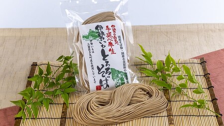 伊勢いも入り！ 手延べ半生とろろそば 六人前 そば 【GF-23】