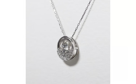 プラチナ 0.25ct 丸型デザインペンダント 山梨県 甲斐市 BQ-193