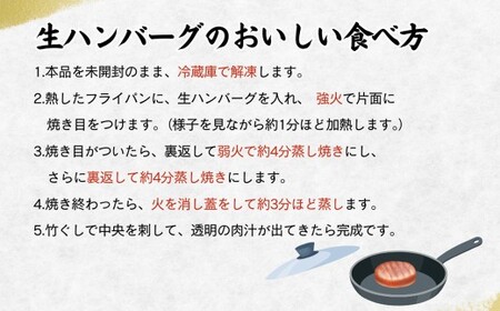 鹿児島県産黒豚使用生ハンバーグ 8個セット 黒豚 豚 豚肉 肉 お肉 にく ニク ハンバーグ 料理 国産 鹿児島県産 冷凍 ジューシー