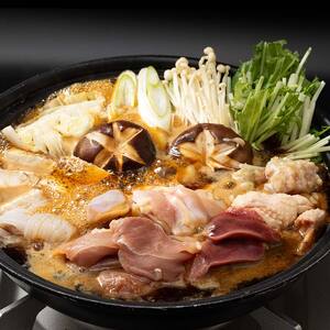 福島ブランド鶏 川俣シャモ すき焼きセット 約4～5人前  FAF-0087