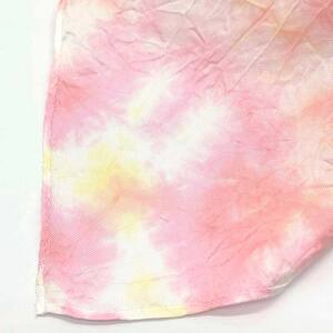 川俣シルク羽二重ストール 花見山（ピンク）  FAF-0070