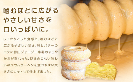 カットバウム 10個 洋菓子工房ベルジェ バウムクーヘン スイーツ