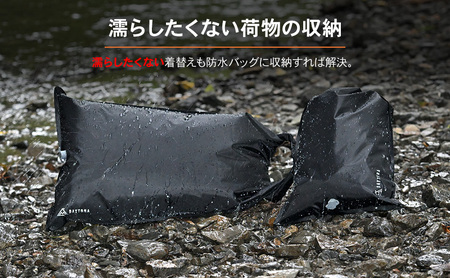 ドライバッグSTD 10L  防水 バッグ キャンプ 軽量 インナーバッグ コンパクト 静岡県 森町