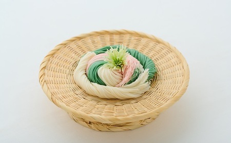 AB-96.【いさむせいめん】三色そうめん　1000ｇ