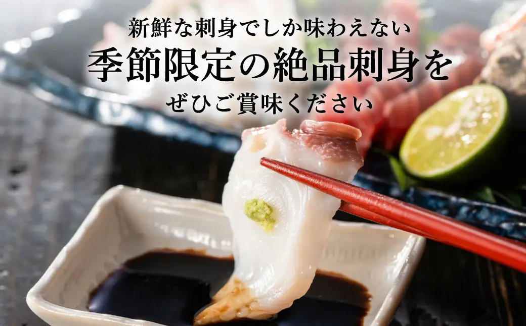 新鮮なお魚を捌いた日に冷蔵で発送！お刺身セット 約4人前 3回定期便（1月、5月、9月） / 刺身 盛り合わせ 新鮮 冷蔵 お刺身 セット 寿司ネタ お寿司 お魚 刺身盛り合わせ【城崎温泉 おけしょう鮮魚】【お電話で希望の配送日時を確認しますので受取安心】