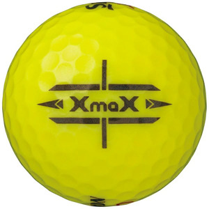スリクソン XmaX2 ゴルフボール 36球 3ダース〈イエロー〉〈丹波市製造〉 ゴルフボール ゴルフ