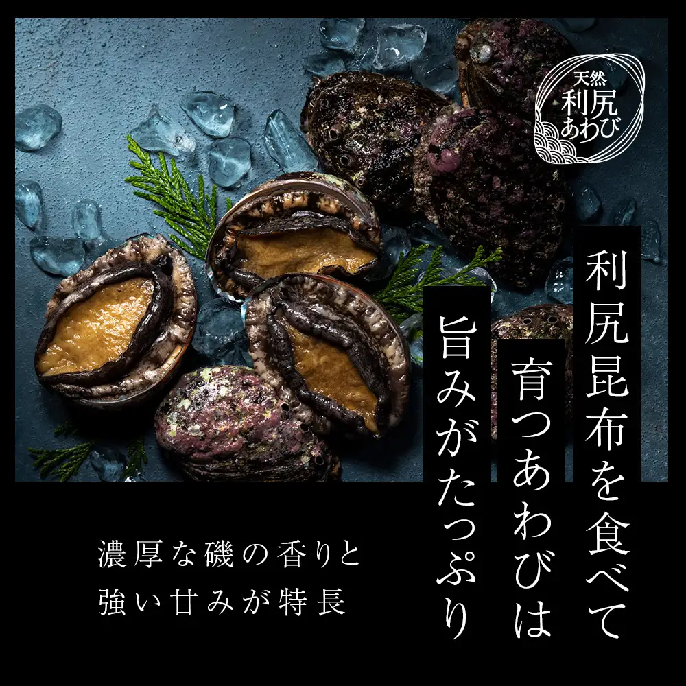 天然利尻あわびしゃぶしゃぶ 利尻昆布仕立て、特製肝ソース付き（２人前）