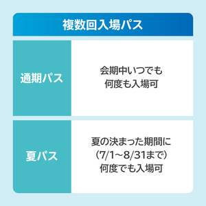 電子チケット】GREEN×EXPO 入場チケット 【早割価格】1日券（中人