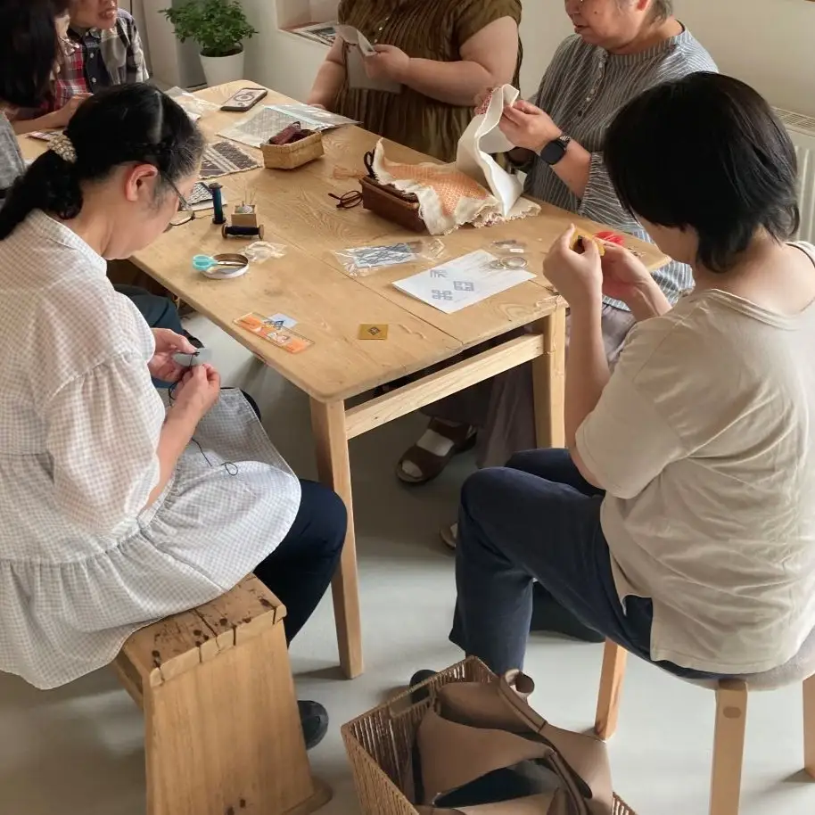 こぎん刺し 体験チケット 1名分 ものづくり 三つ豆 青森県五所川原市 津軽の伝統工芸