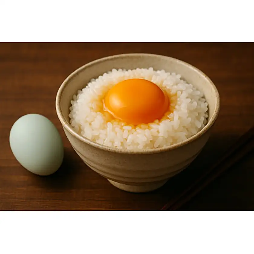 大切な人に贈る青い卵「恩卵」10個|平飼い自然養鶏・木箱入り|大阪府枚方市|ふじよだ養鶏【配送不可地域：離島】【1721200】