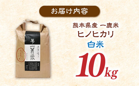 【天日塩を使用】一鹿米 ヒノヒカリ 米 白米10kg 【株式会社 夢アグリ】[ZCL027]