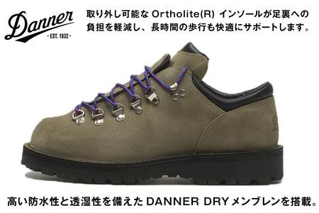 DANNER 紳士靴 マウントリッヂ ロー KHAKI【28.0cm】 [STUMPTOWN渋谷店 石川県 志賀町 sk17jkf70293-8]