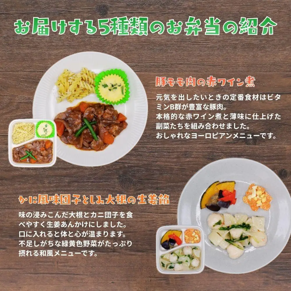 冷凍おかず Studish5種セット-第二弾-【032-a005】