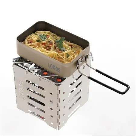 LOGOS カラーメスキット ベージュ ソロキャンプや少人数レジャーで大活躍 88230251【1720057】