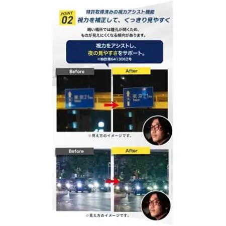 ナイトグラスLED クリアジャケット【1720674】