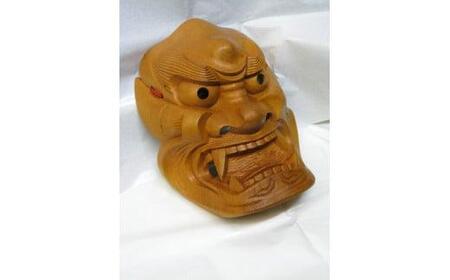 【数量限定】飛騨一位一刀彫 9号獅子口面  | 伝統工芸品 いちい イチイ 一位一刀彫 一位一刀 一刀彫 工芸品 縁起物 品 置物 木彫り 飛騨高山 吉野彫刻所 MC041