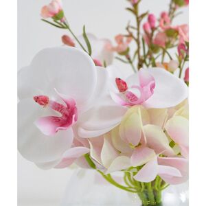 【母の日専用】アートフラワー エミリオ・ロバ　ファレノプシスリップピンク S 母の日 ギフト 造花 プレゼント