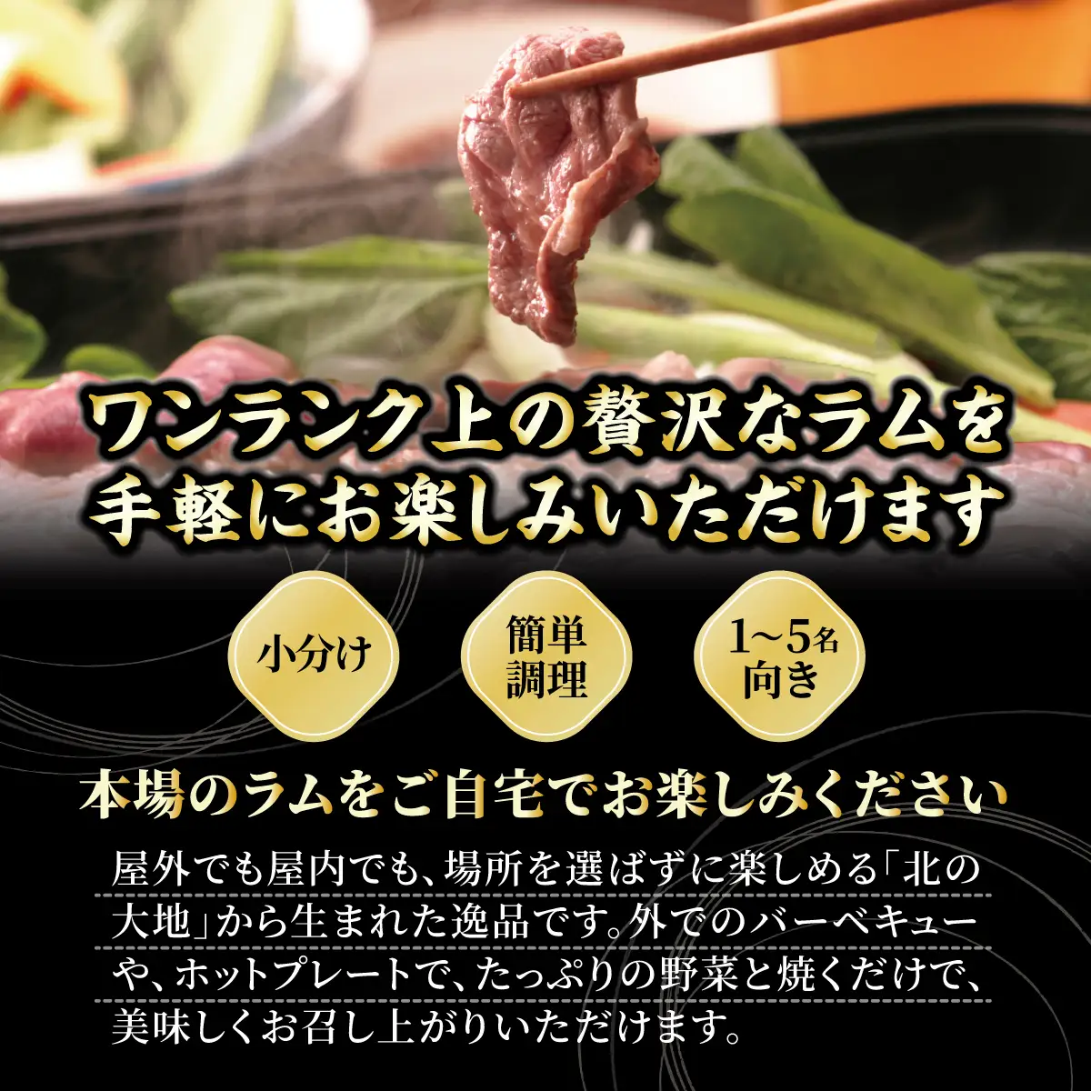 【お試し用】北海道民おすすめ定番の特別な日へ『肩ロース』350g×1　計350g 35mlタレ2袋付き BRTI031