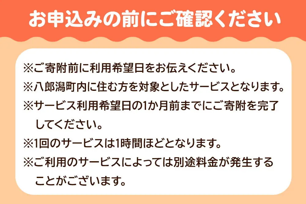 支援 看護師の日常生活支援・見守りサービス　遠距離介護の代行サービス 1時間 3回 レターパックライトでお届け 八郎潟
