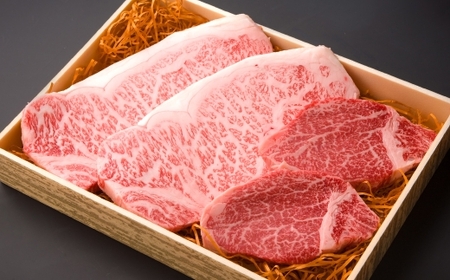 おおいた和牛 サーロイン （ 約180g × 2枚 ） ・ ヒレステーキ （ 約130g × 2枚 ） 計4枚