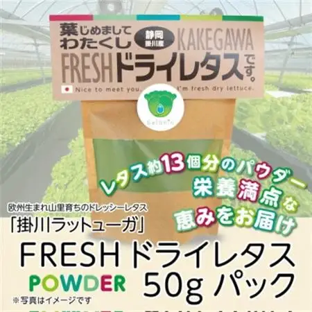 【掛川産】リーフレタスパウダー50g【配送不可地域：離島・沖縄県】【1701414】