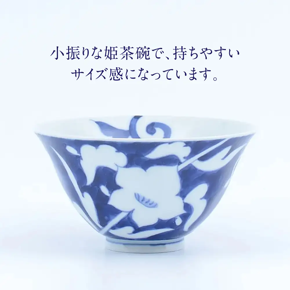 【有田焼】桔梗柄 飯碗2点 / 食器 有田焼 / 佐賀県 / 株式会社まるぶん [41APCD096]