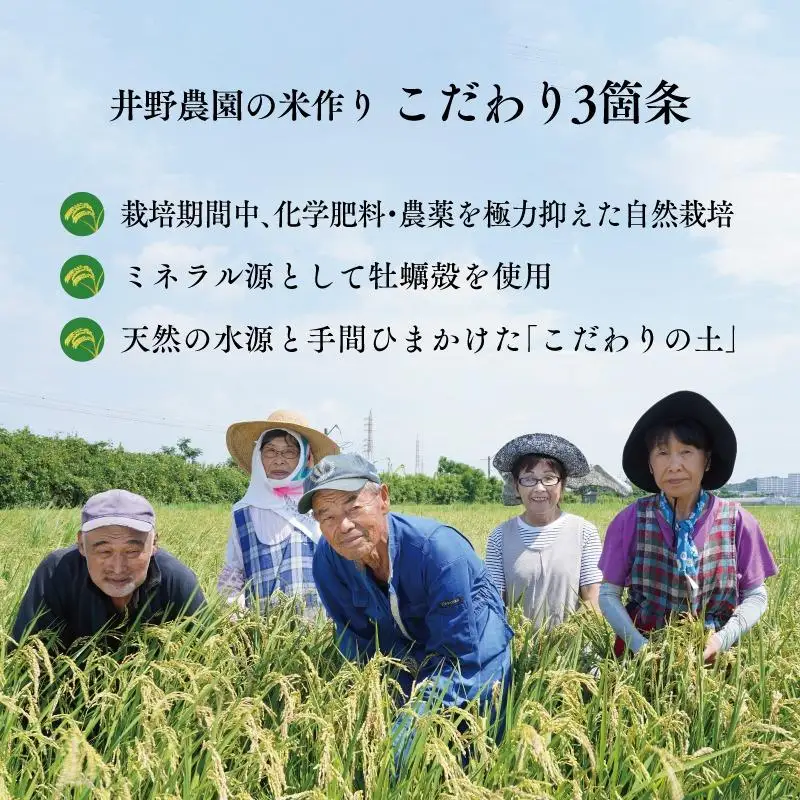令和8年産 新米【特別栽培米】ほしじるし 宮崎県産 5kg 減農薬 精米 お米 白米 井野農園