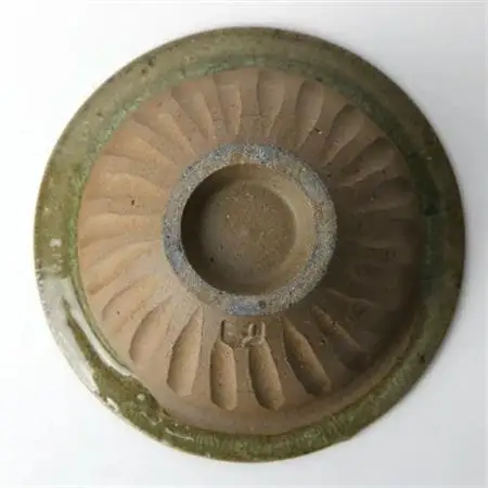 伝統のやちむん　灰釉しのぎ小鉢　ペア【仁陶器工房】【1724472】