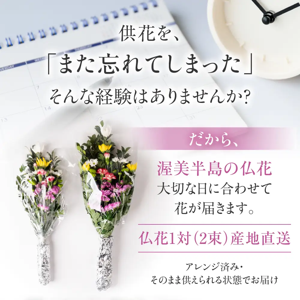 【定期便　年12回】産地直送 《お墓用》 仏花 特選 日時指定可 生産額 日本一 田原市 渥美半島 月命日 お彼岸 お盆 年末 鮮度 生花 お花 定期便 お墓まいり