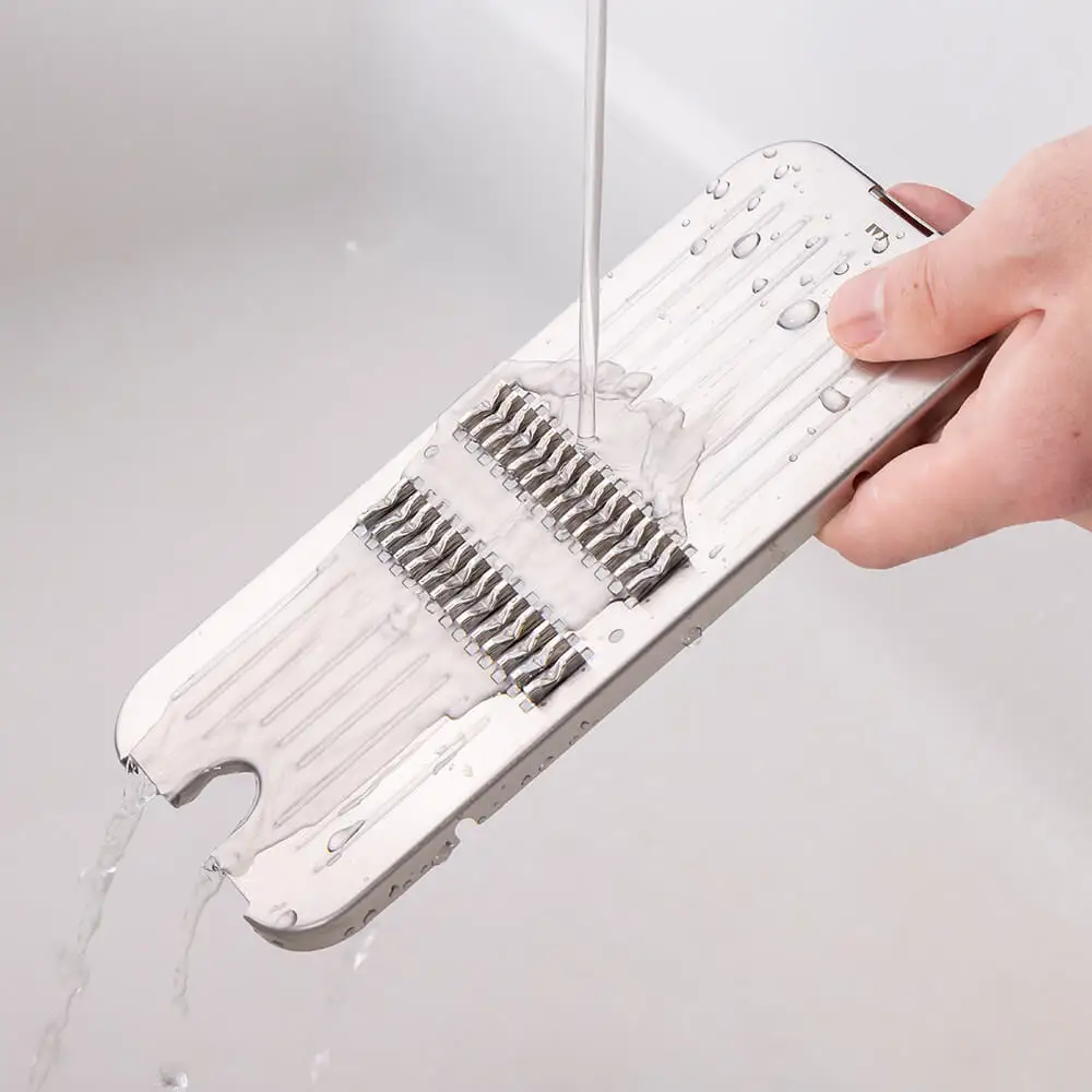 貝印 関孫六 千切り＆スライサー＆指ガード＆本体4点セット 極刃 オールステンレス 