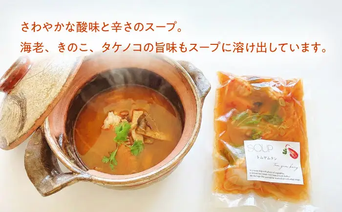 【全6回定期便】トムヤムクン 約180g×5パック 【SOUP LAB】[AYAK018]