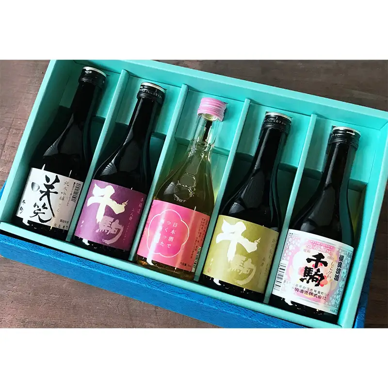 梅酒と清酒セット 300ml×5本 純米吟醸 特別純米 本醸造 福島県 白河市  F25R-132