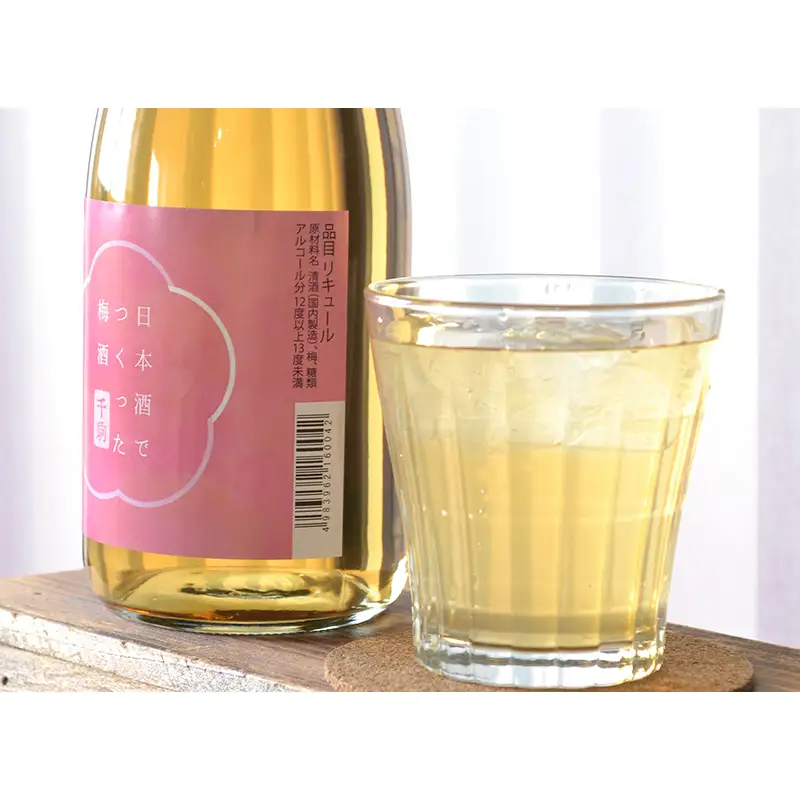 日本酒で作った梅酒 福島県 白河市  F25R-134