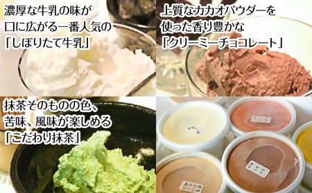 「淡路島の絶品手作りアイスクリーム」８個セット